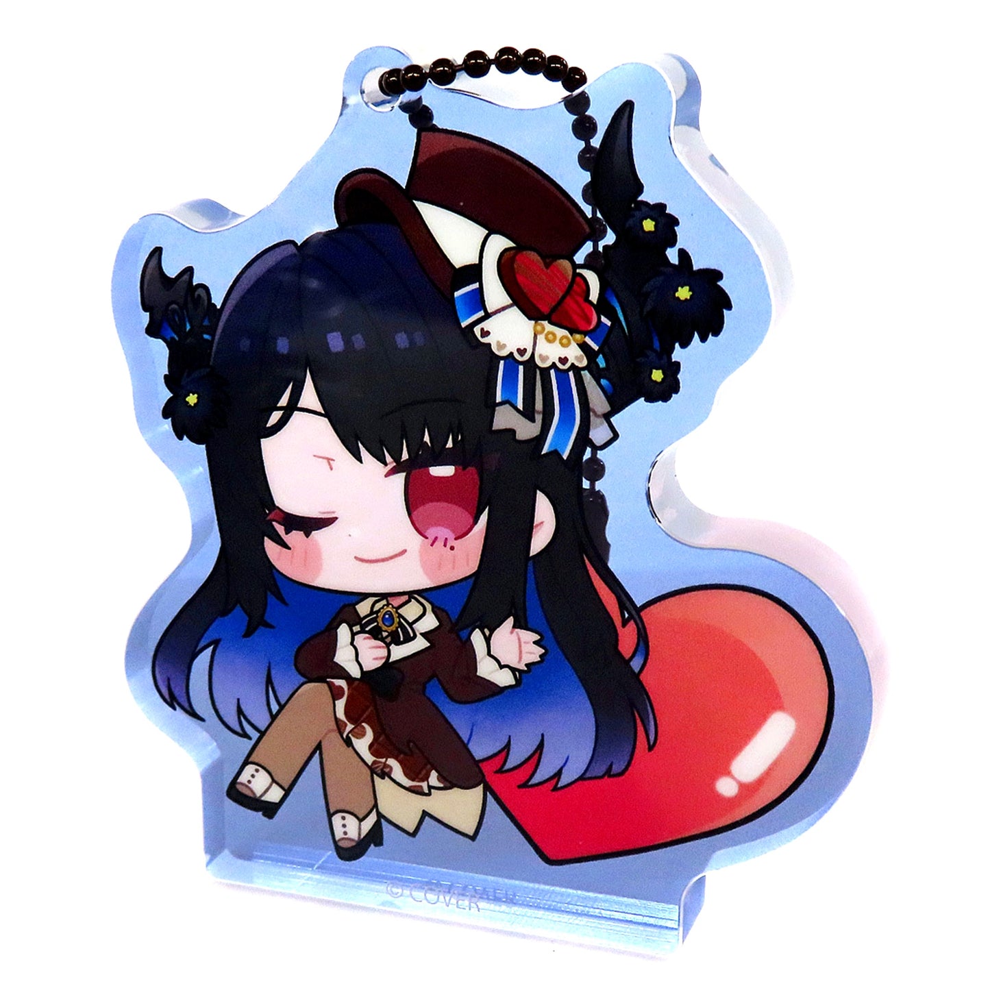 Nerissa Ravencroft hololive English Acrylic Block Charm Valentine's Day 2024 [USED]