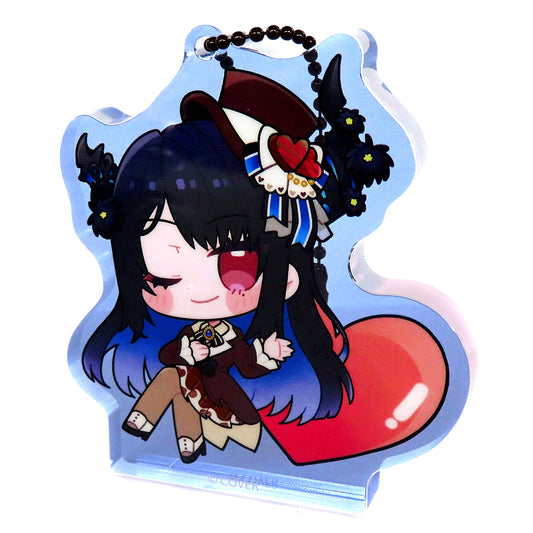 Nerissa Ravencroft hololive English Acrylic Block Charm Valentine's Day 2024 [USED]