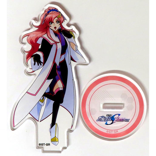 Lacus Clyne Drawn Illustration Mobile Suit Gundam SEED FREEDOM x JOYSOUND Collaboration Campaign Acrylic Stand [USED]