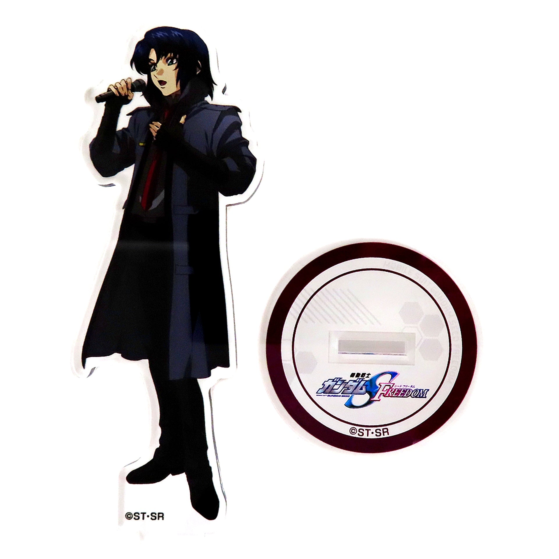 Athrun Zala Drawn Illustration Mobile Suit Gundam SEED FREEDOM x JOYSOUND Collaboration Campaign Acrylic Stand [USED]
