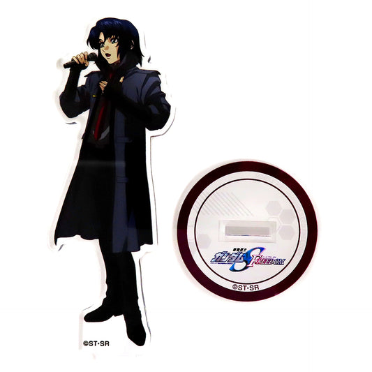 Athrun Zala Drawn Illustration Mobile Suit Gundam SEED FREEDOM x JOYSOUND Collaboration Campaign Acrylic Stand [USED]
