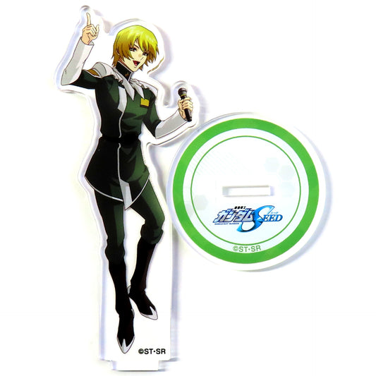 Miguel Aiman Drawn Illustration Mobile Suit Gundam SEED FREEDOM x JOYSOUND Collaboration Campaign Acrylic Stand [USED]