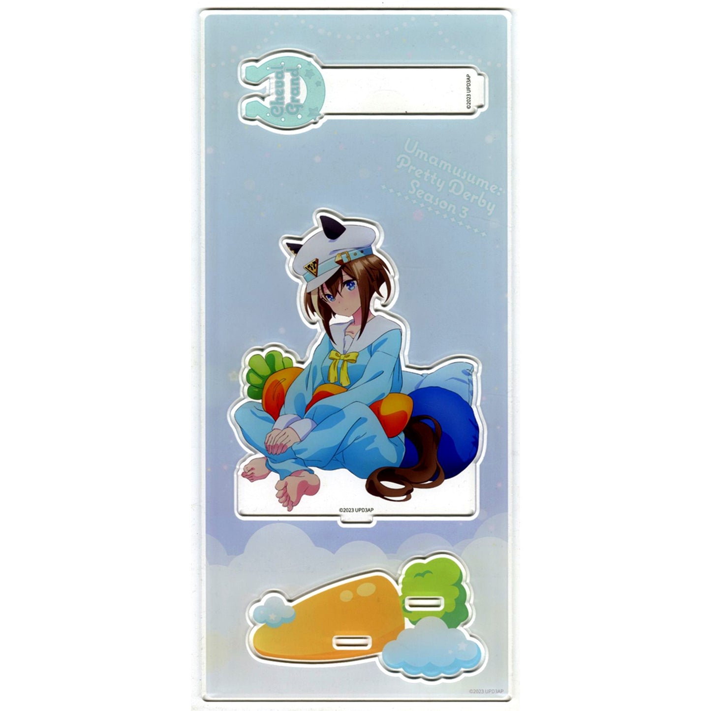 Cheval Grand Acrylic Stand Relax time Umamusume: Pretty Derby Season 3 NAMCO Promotion Relax time Chara Pop Store [USED]