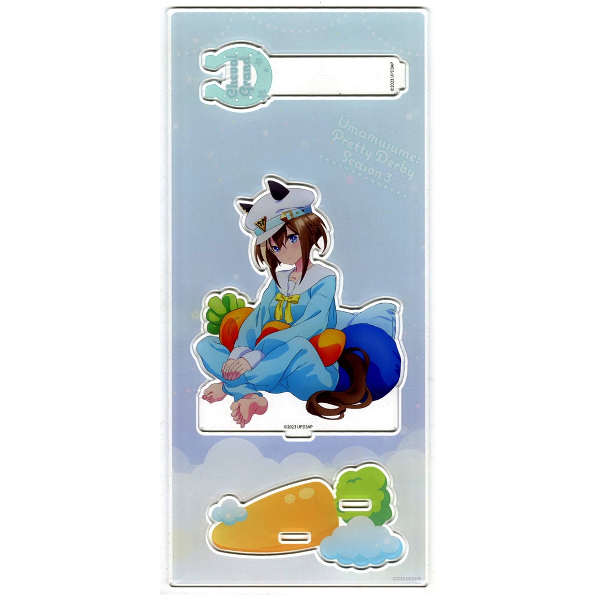 Cheval Grand Acrylic Stand Relax time Umamusume: Pretty Derby Season 3 NAMCO Promotion Relax time Chara Pop Store [USED]