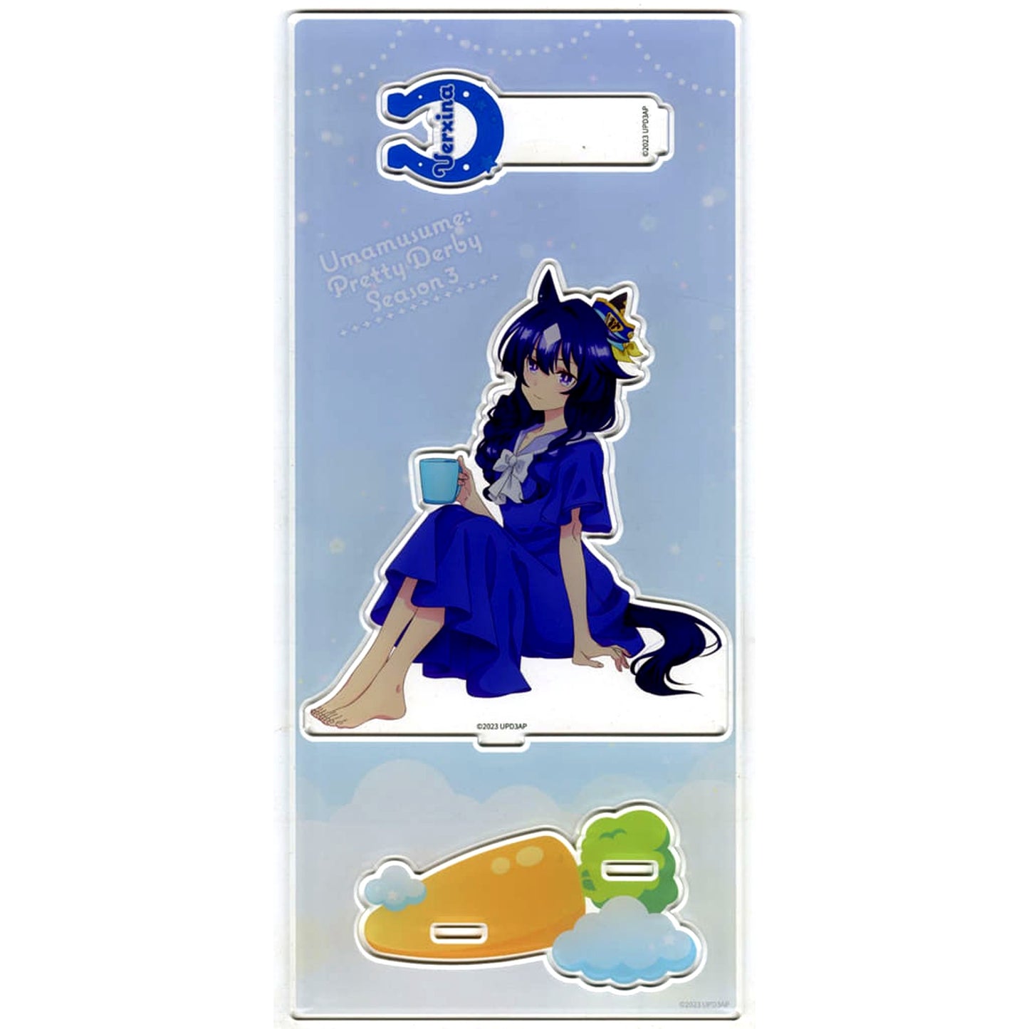 Verxina Umamusume Pretty Derby Acrylic Stand Relax Time Season 3 NAMCO Promotion Charapop Store [USED]