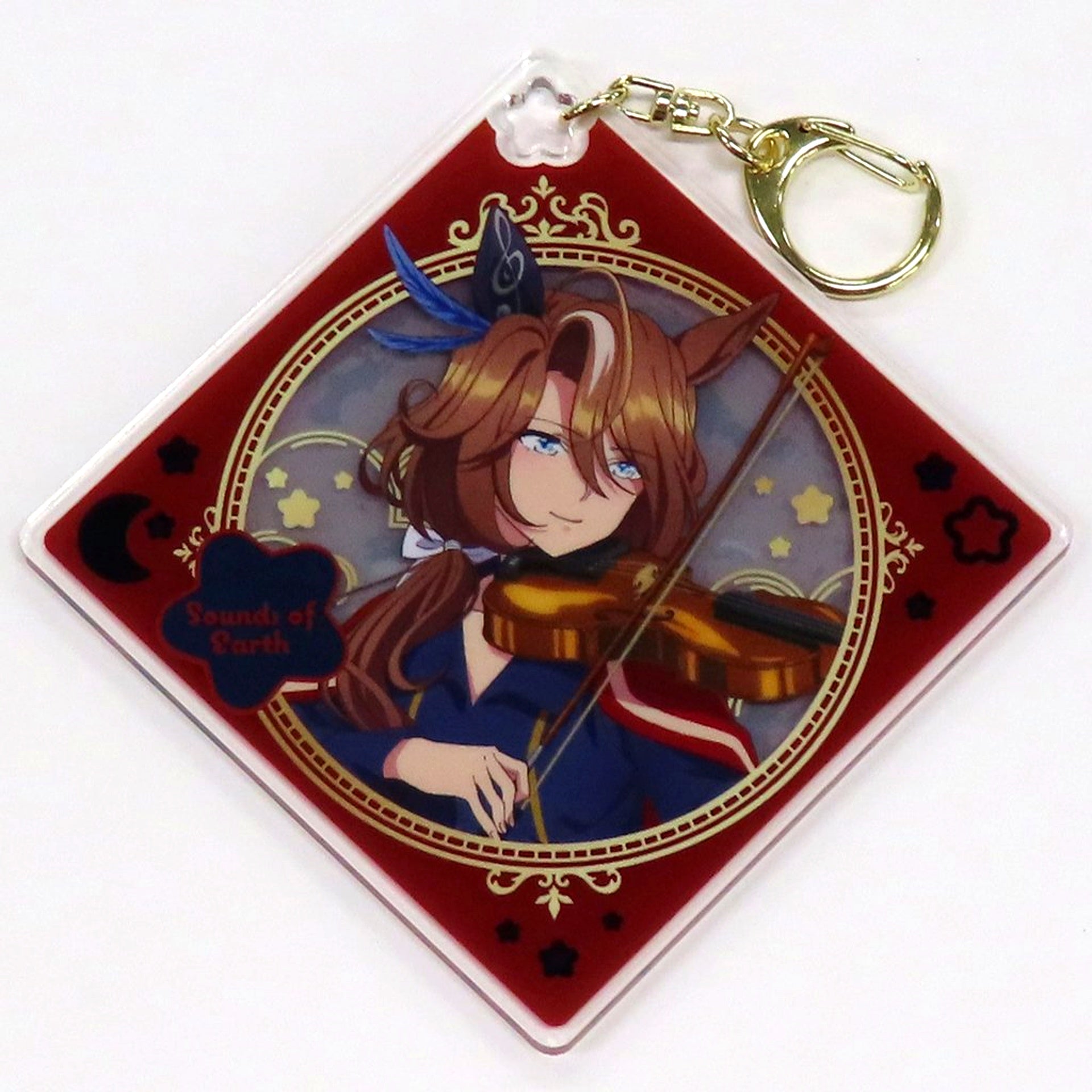 Sounds of Earth Umamusume Pretty Derby Season 3 Acrylic Keychain Relax time NAMCO Promotion Chara Pop Store [USED]