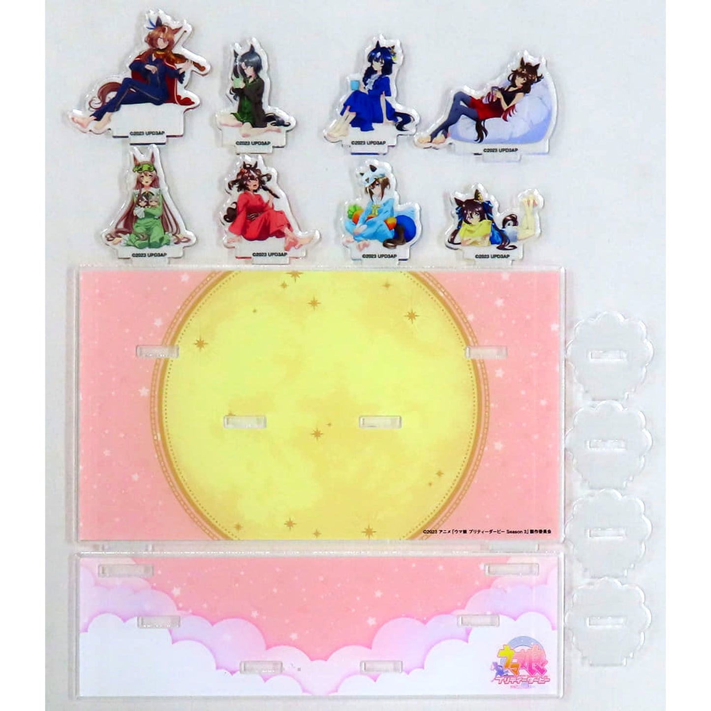 Uma Musume: Pretty Derby Season 3 NAMCO Promotion Group Relax Time Acrylic Diorama Chara Pop Store [USED]