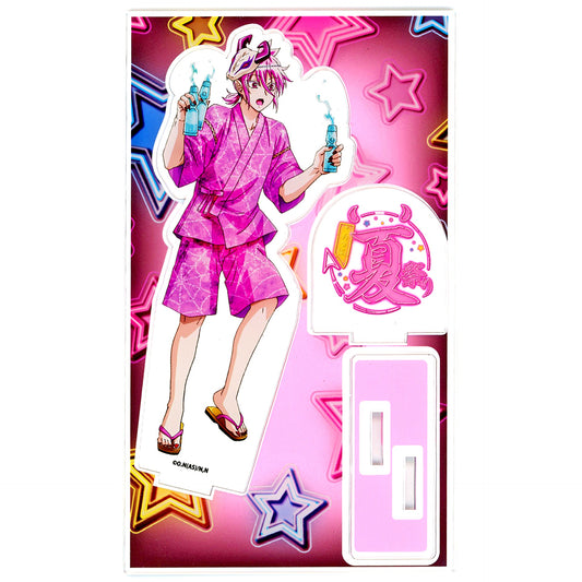 Asmodeus Alice Welcome to Demon School! Iruma-kun x Karaoke no Tetsujin Vol. 3 Karatetsu Summer Festival Acrylic Stand [USED]