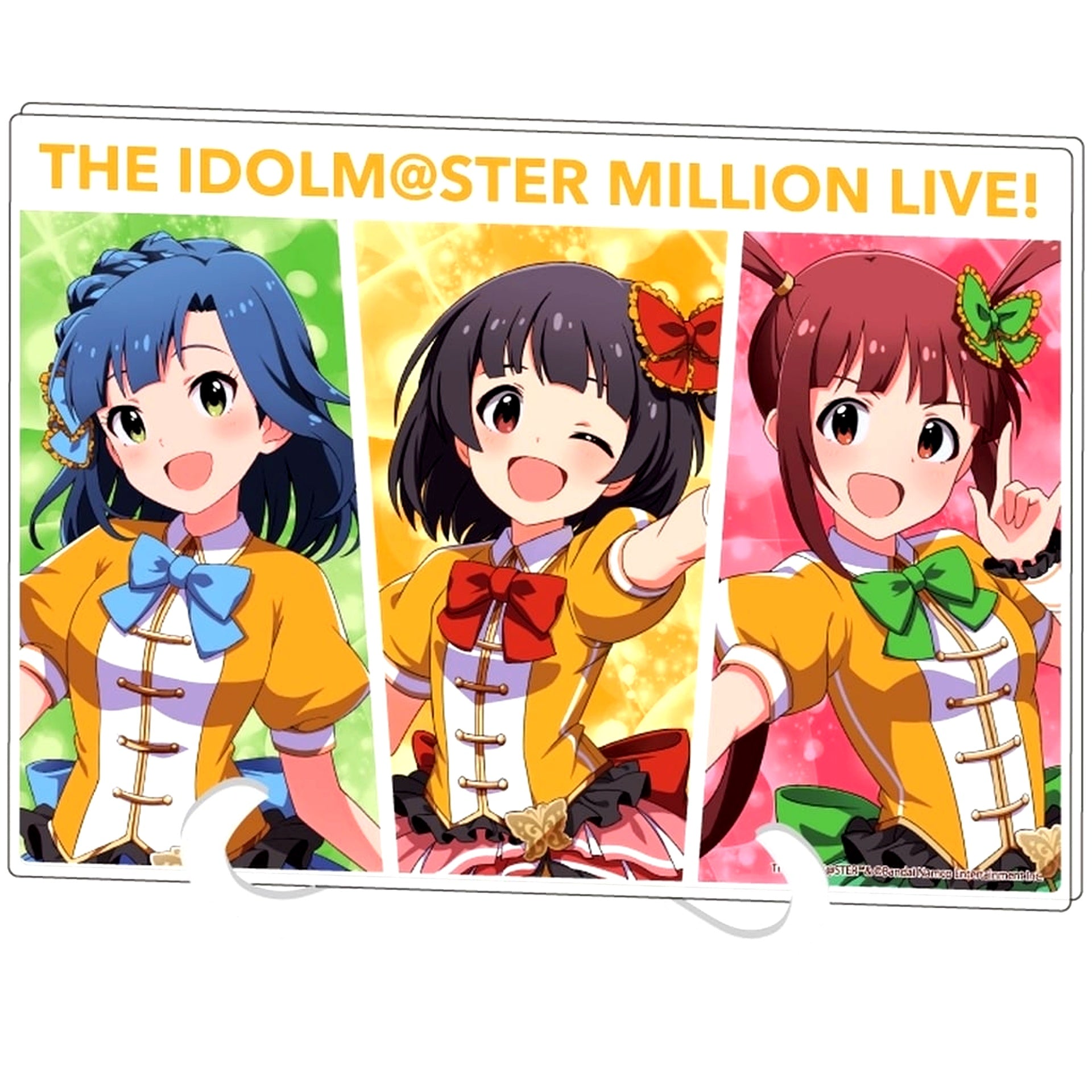 Group Design THE IDOLM@STER MILLION LIVE! Original Costume ver. Drawn Illustration Acrylic Art Board A5 Size [USED]