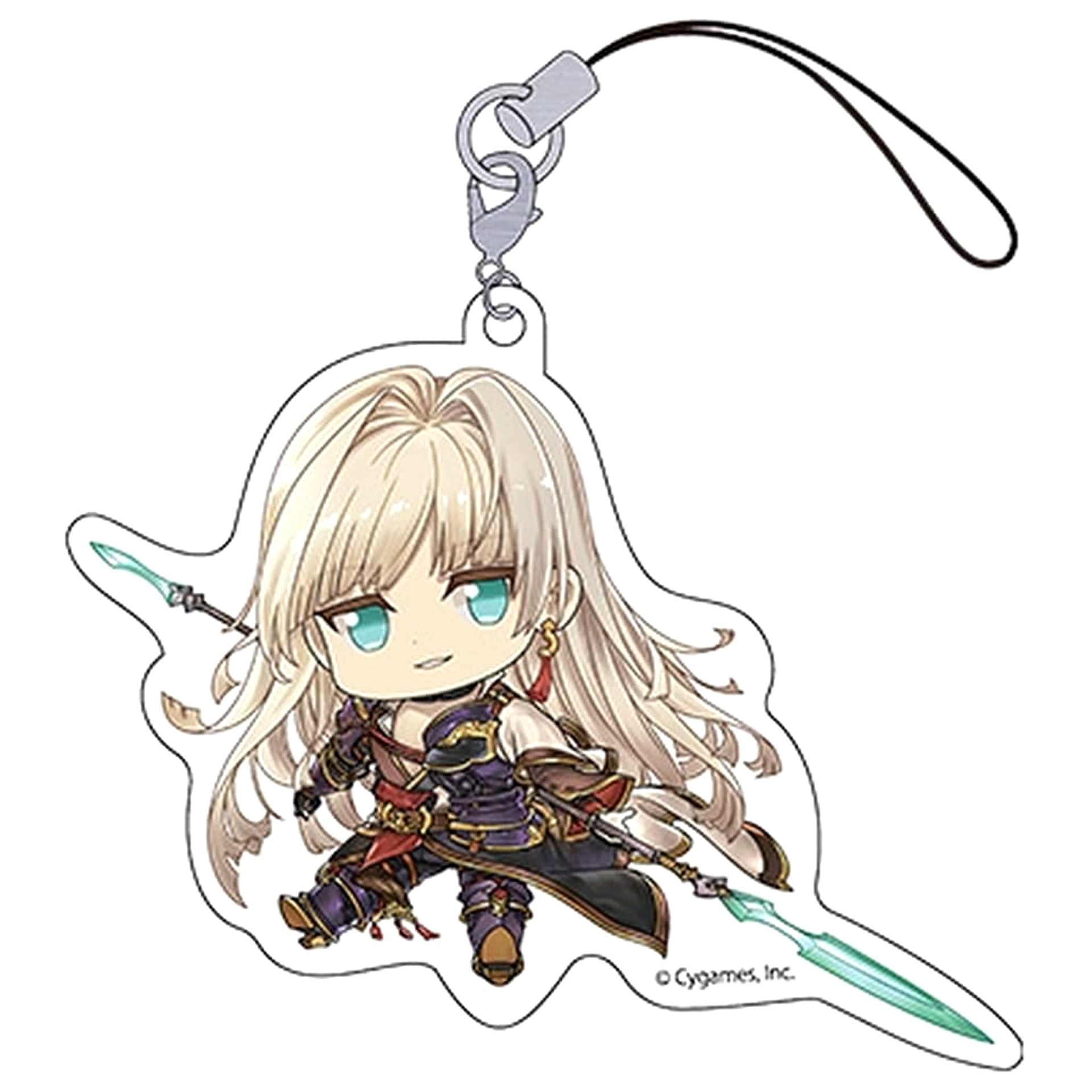 Granblue Fantasy Cassius Petanko Trading Acrylic Straps Vol.9 Keychains [USED]