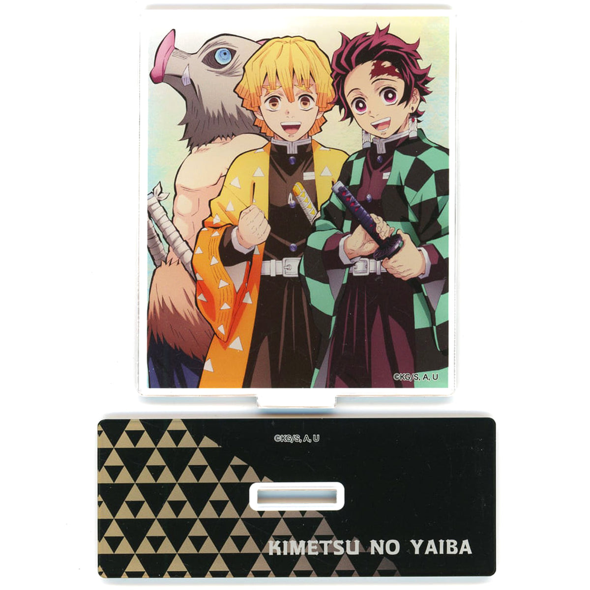 Demon Slayer: Kimetsu no Yaiba Tanjiro Kamado & Zenitsu Agatsuma & Inosuke Hashibira Acrylic Stand Collection Acrylic Stands [USED]