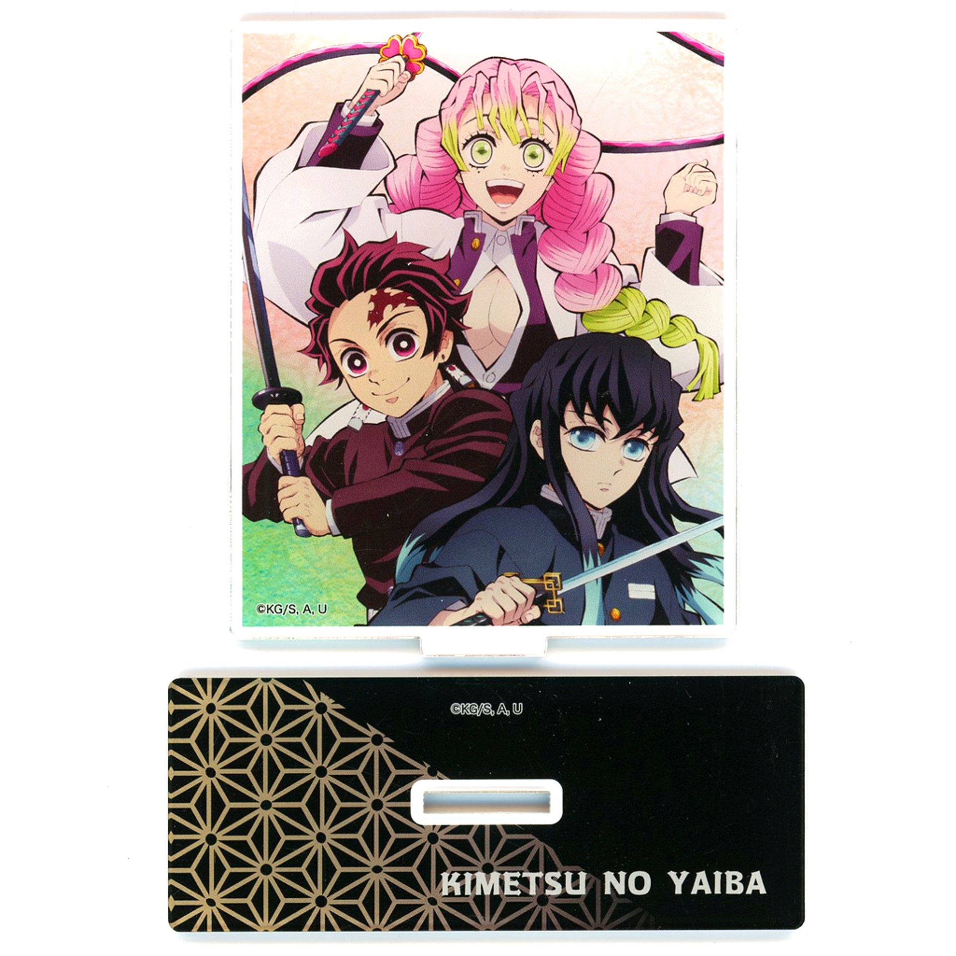 Tanjiro Kamado & Mitsuri Kanroji & Muichiro Tokito Demon Slayer: Kimetsu no Yaiba Acrylic Stand Collection [USED]