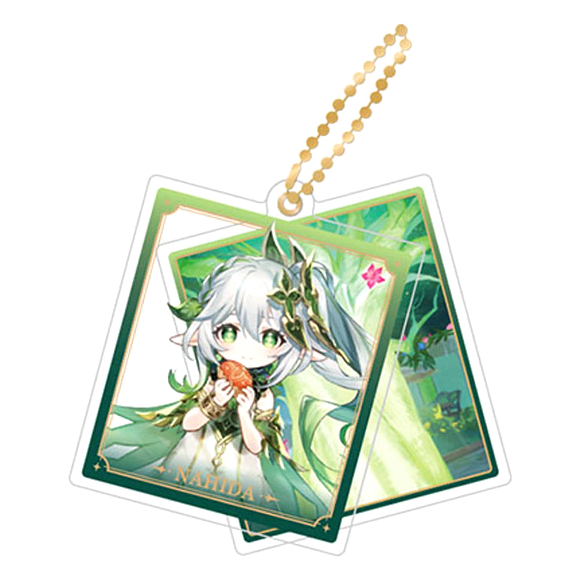 Genshin Nahida Theme Series Double Layer Acrylic Keychain Keychains [USED]