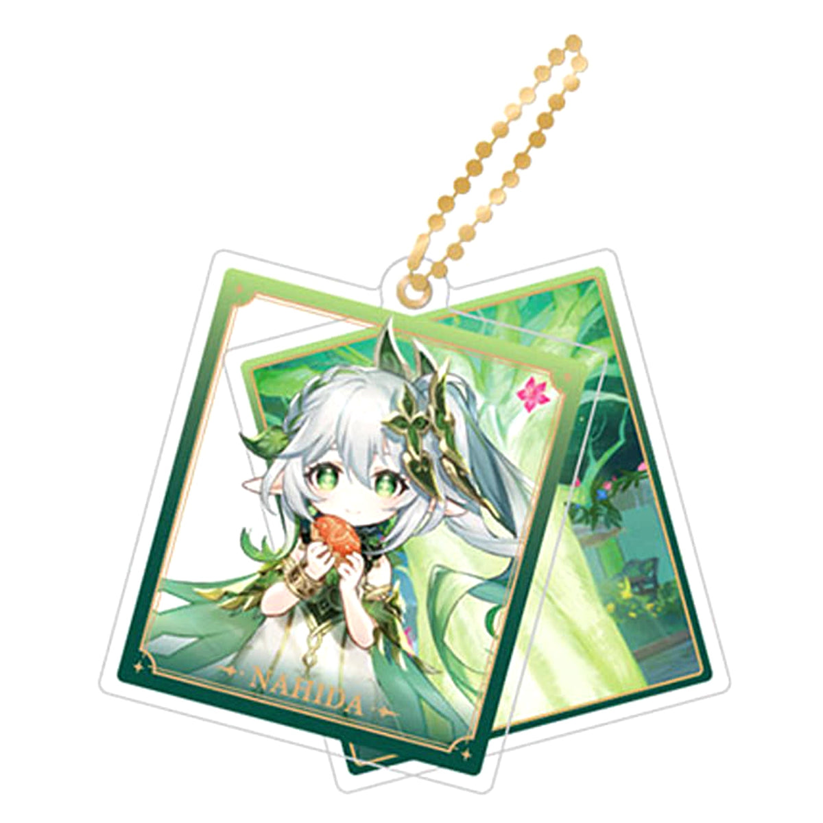 Genshin Nahida Theme Series Double Layer Acrylic Keychain Keychains [USED]