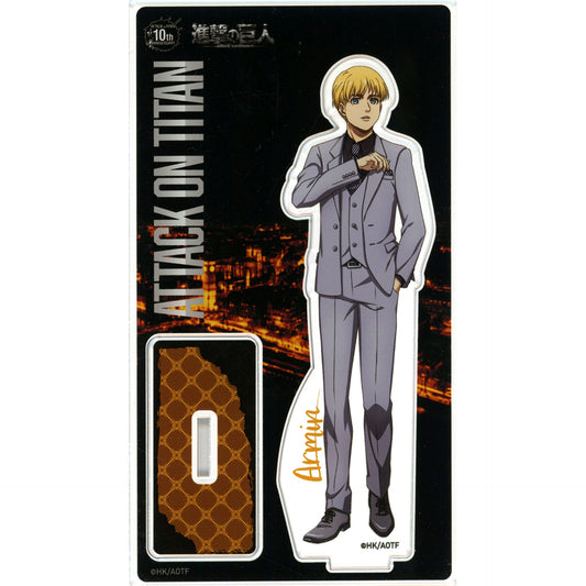 Armin Arlert Attack on Titan The Final Season Final Chapters Part 2 x Karaoke no Tetsujin Acrylic Stand [USED]