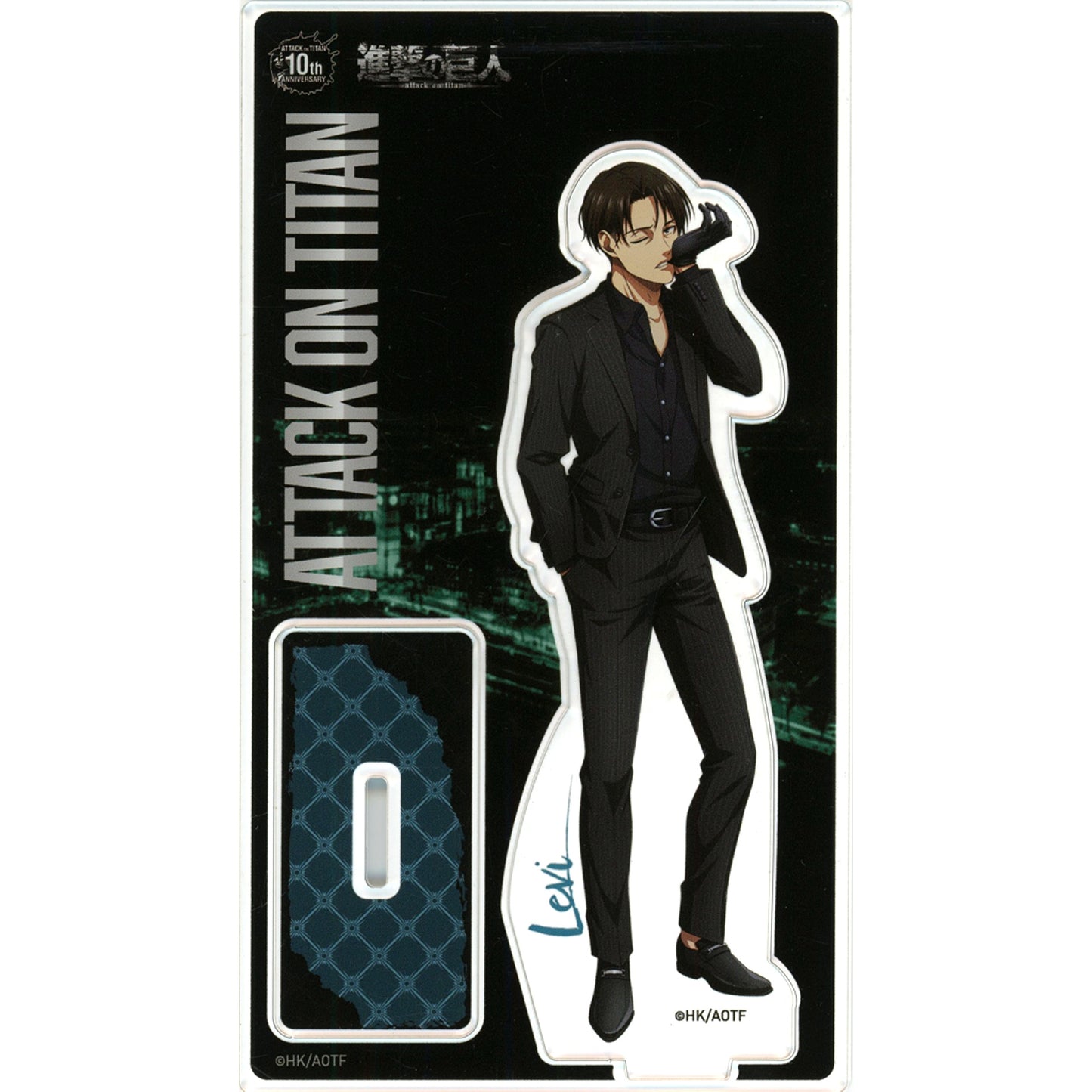 Levi Ackerman Attack on Titan The Final Season Final Chapters Part 2 x Karaoke no Tetsujin Acrylic Stand [USED]