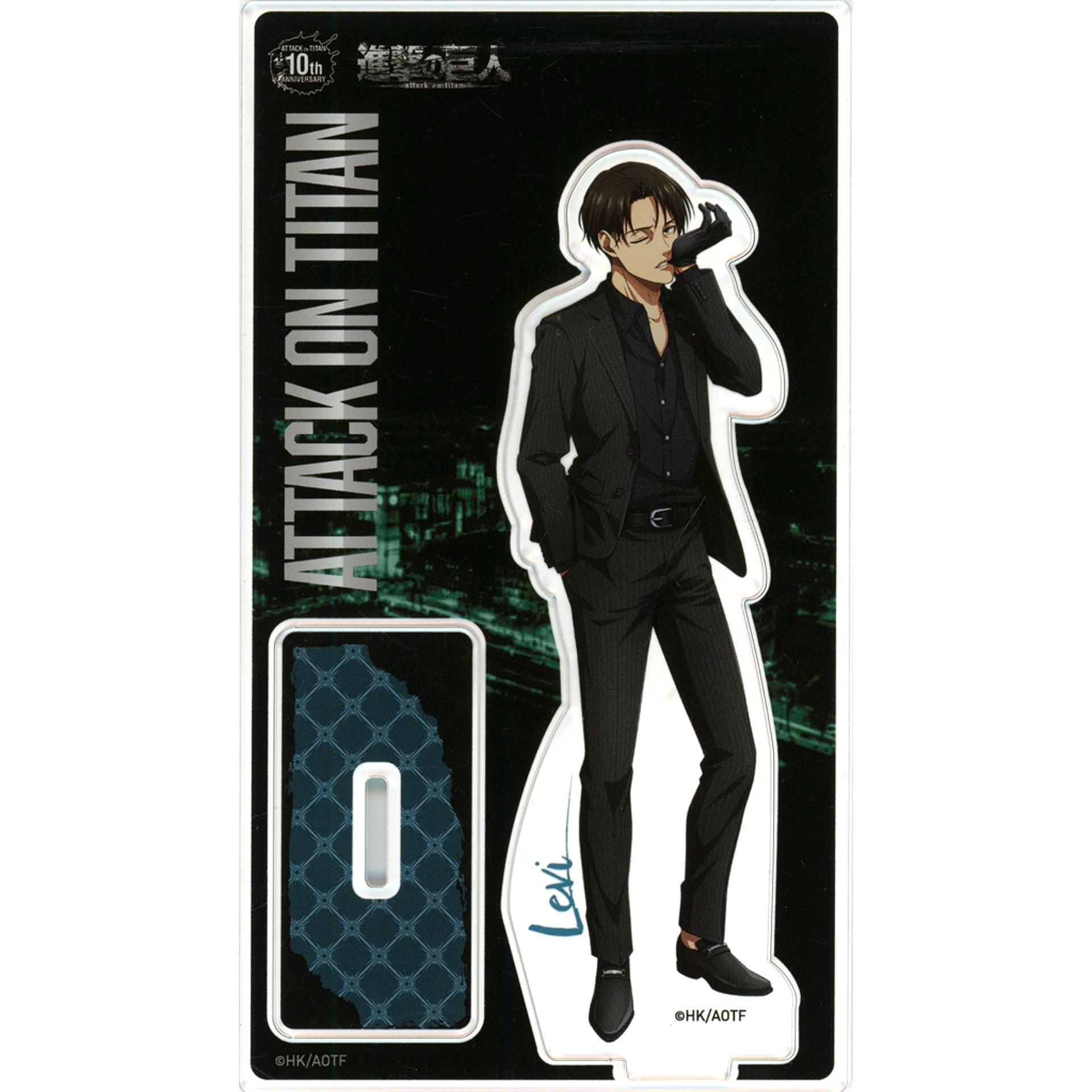 Levi Ackerman Attack on Titan The Final Season Final Chapters Part 2 x Karaoke no Tetsujin Acrylic Stand [USED]