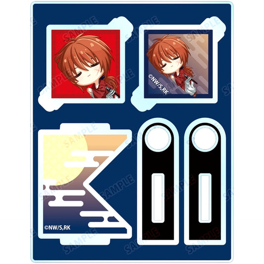 Kenshin Himura Chibikoro Kuru Kuru Acrylic Stand Rurouni Kenshin Meiji Swordsman Romantic Story [USED]