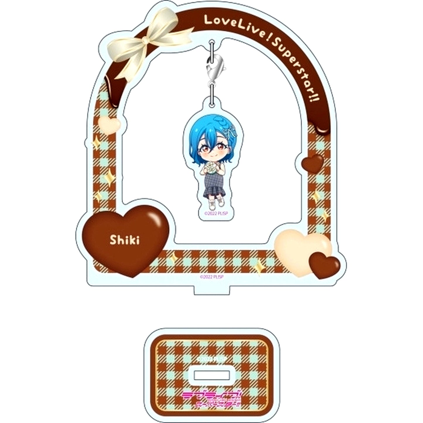 Shiki Wakana Valentine 2024 Chibi Ver. Furafura Acrylic Stand Love Live! Superstar!! [USED]