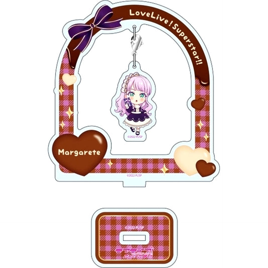 Wien Margarete Furafura Acrylic Stand Valentine 2024 Chibi Ver. Love Live! Superstar!! [USED]