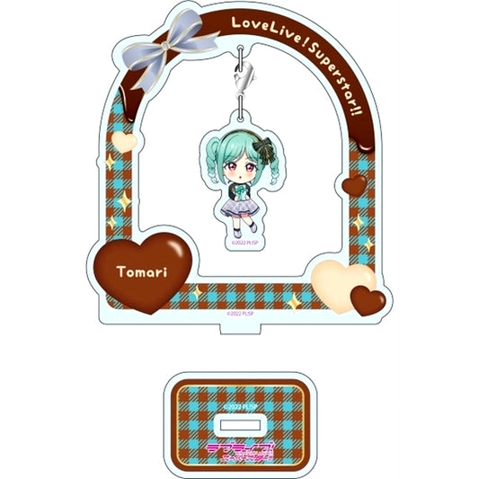 Tomari Onitsuka Furafura Acrylic Stand Valentine 2024 Chibi Ver. Love Live! Superstar!! [USED]