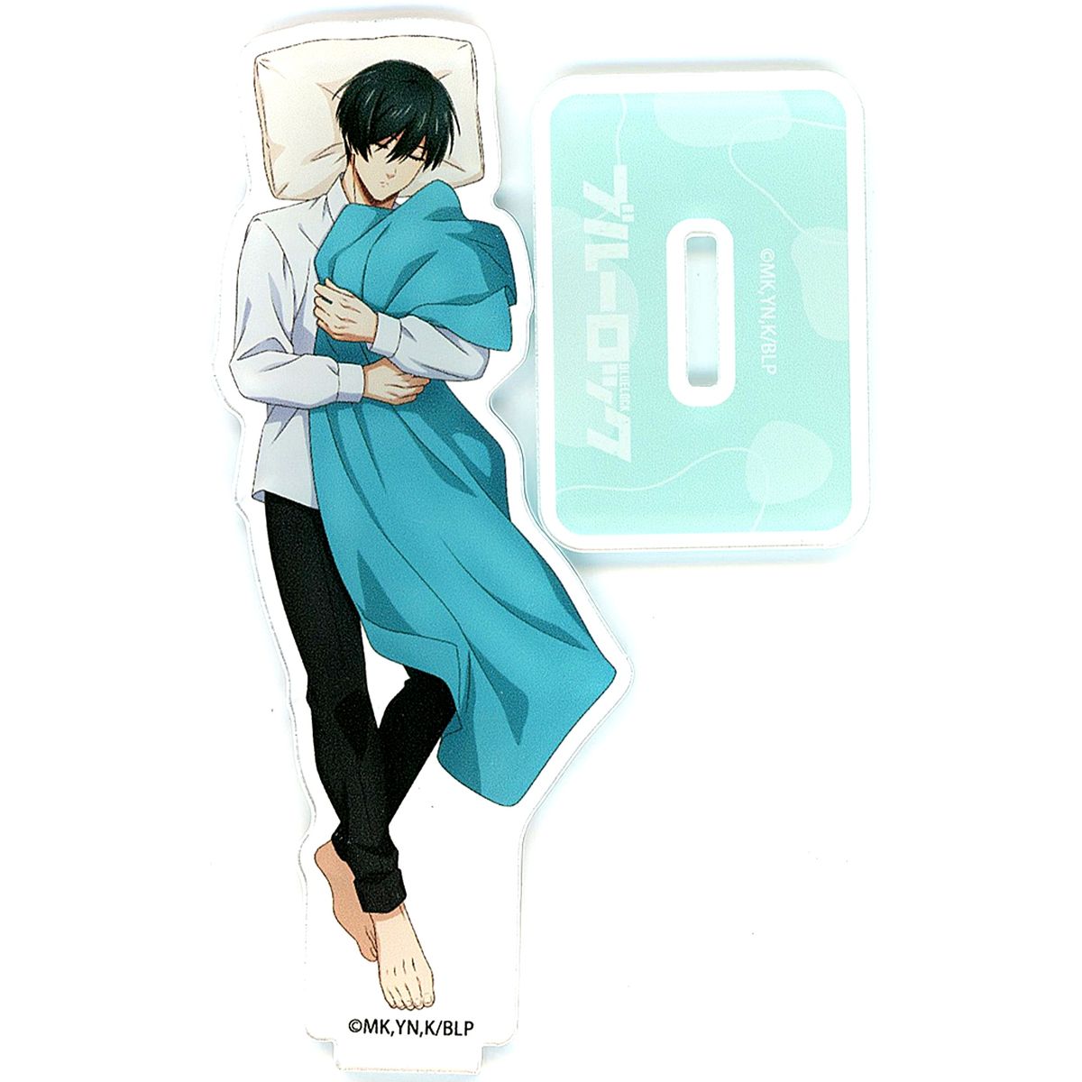 Rin Itoshi Goodnight Series Acrylic Stand Blue Lock POP UP Shop [USED]