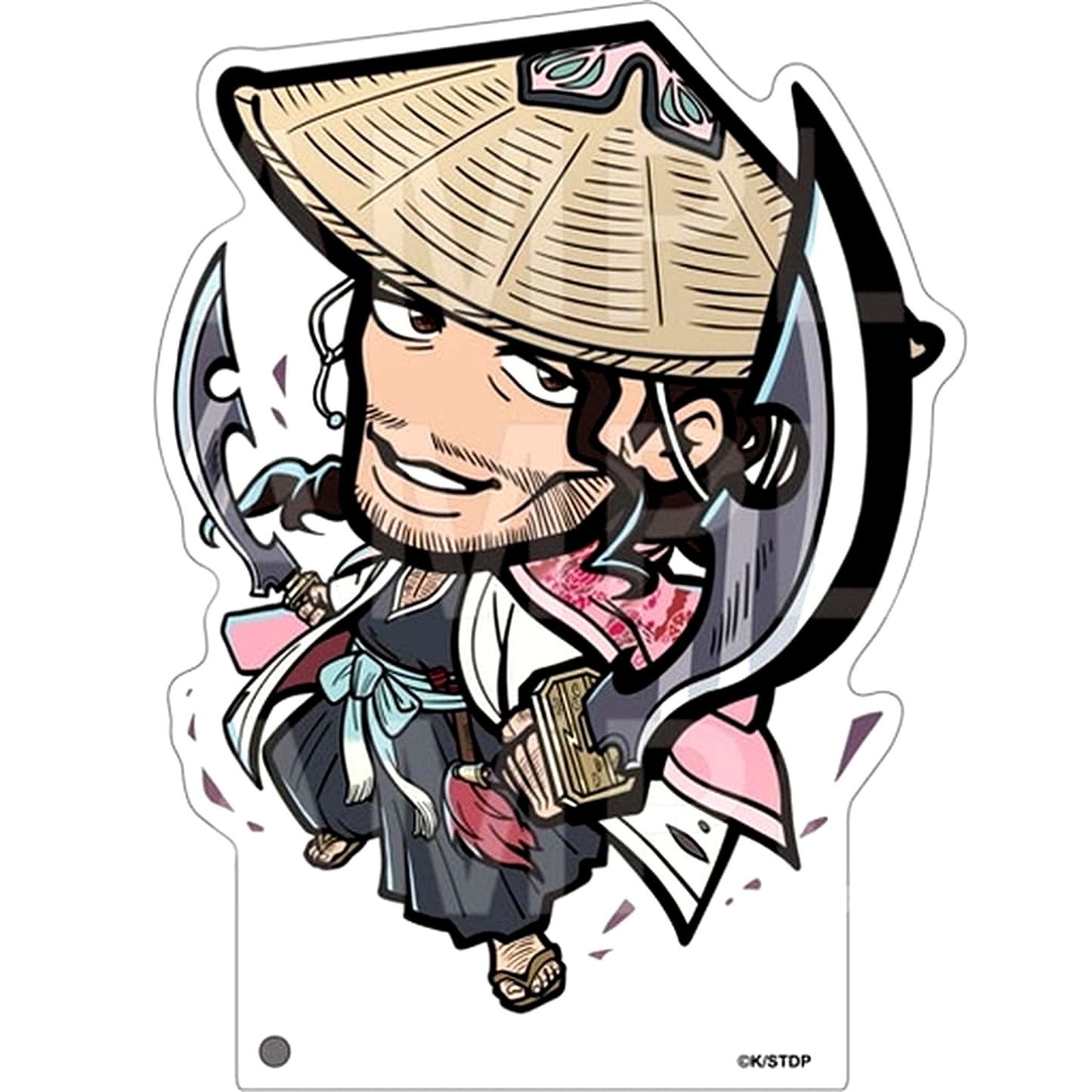 Shunsui Kyoraku BLEACH Thousand-Year Blood War E-TOON Big Acrylic Stand E-DINER POP UP SHOP [USED]