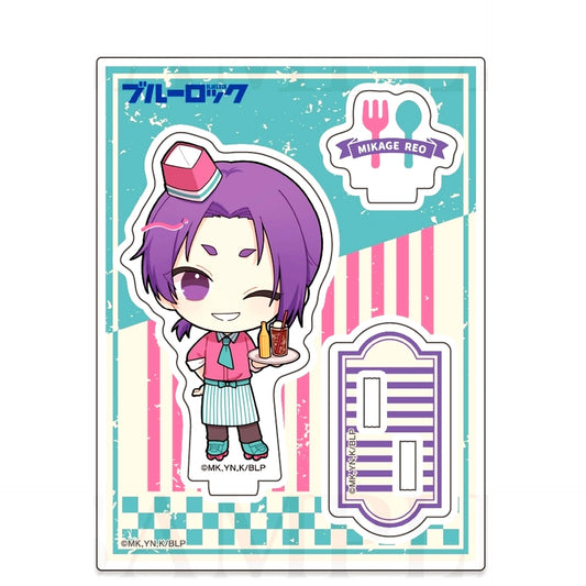 Reo Mikage BLUE LOCK DINER Mini Character Acrylic Stand Blue Lock [USED]