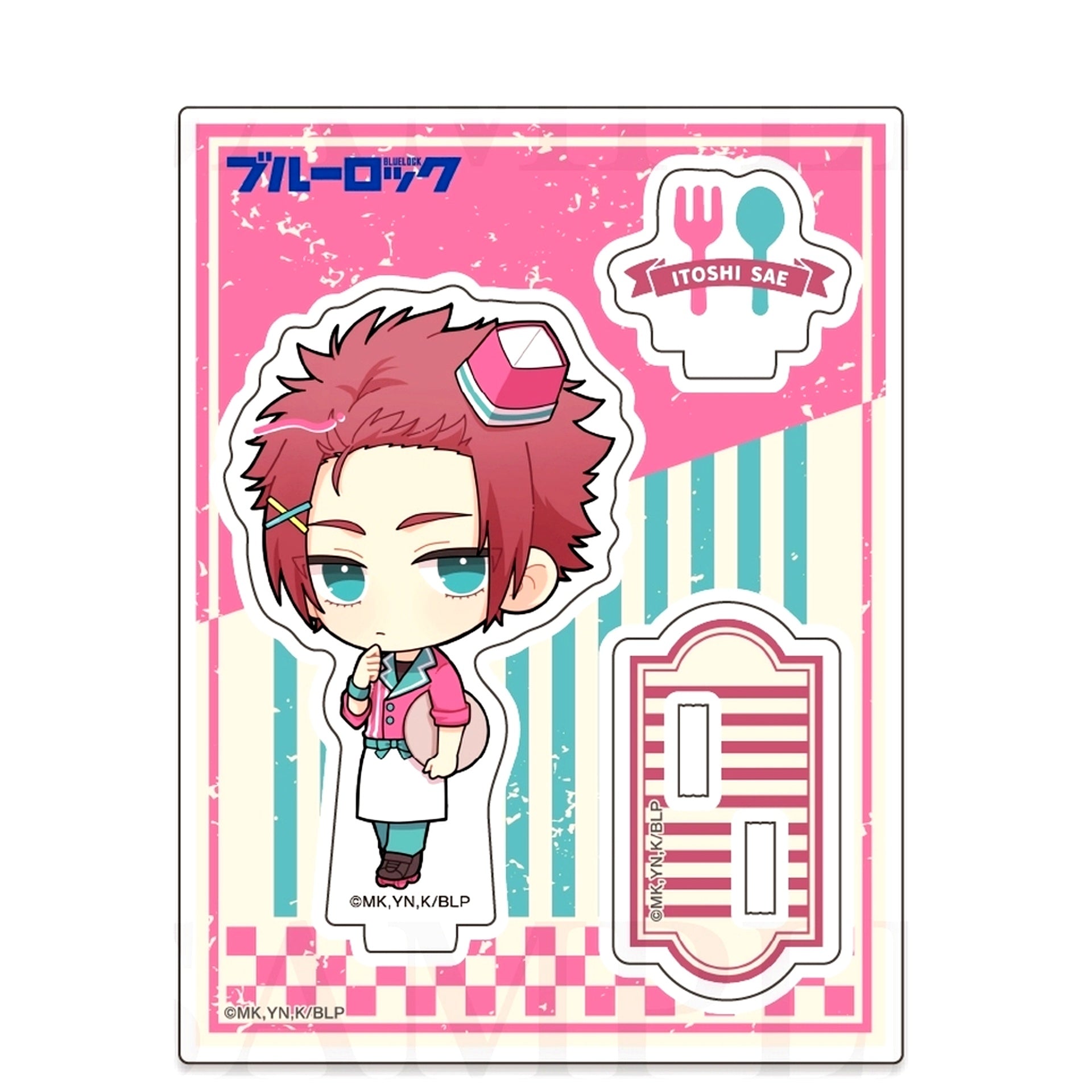 Sae Itoshi BLUE LOCK DINER Mini Chibi Acrylic Stand Blue Lock [USED]
