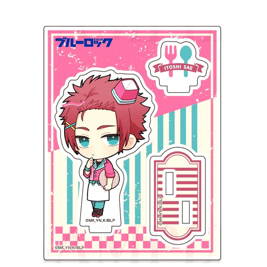 Sae Itoshi BLUE LOCK DINER Mini Chibi Acrylic Stand Blue Lock [USED]