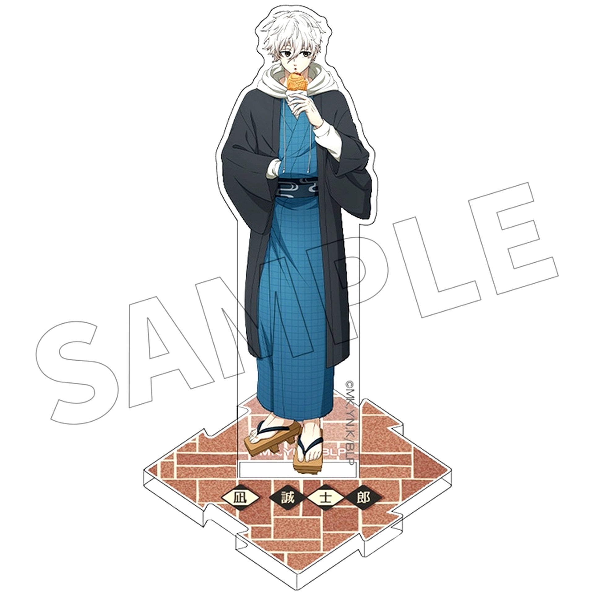 Seishiro Nagi Retro Modern Mini Acrylic Stand Blue Lock [USED]