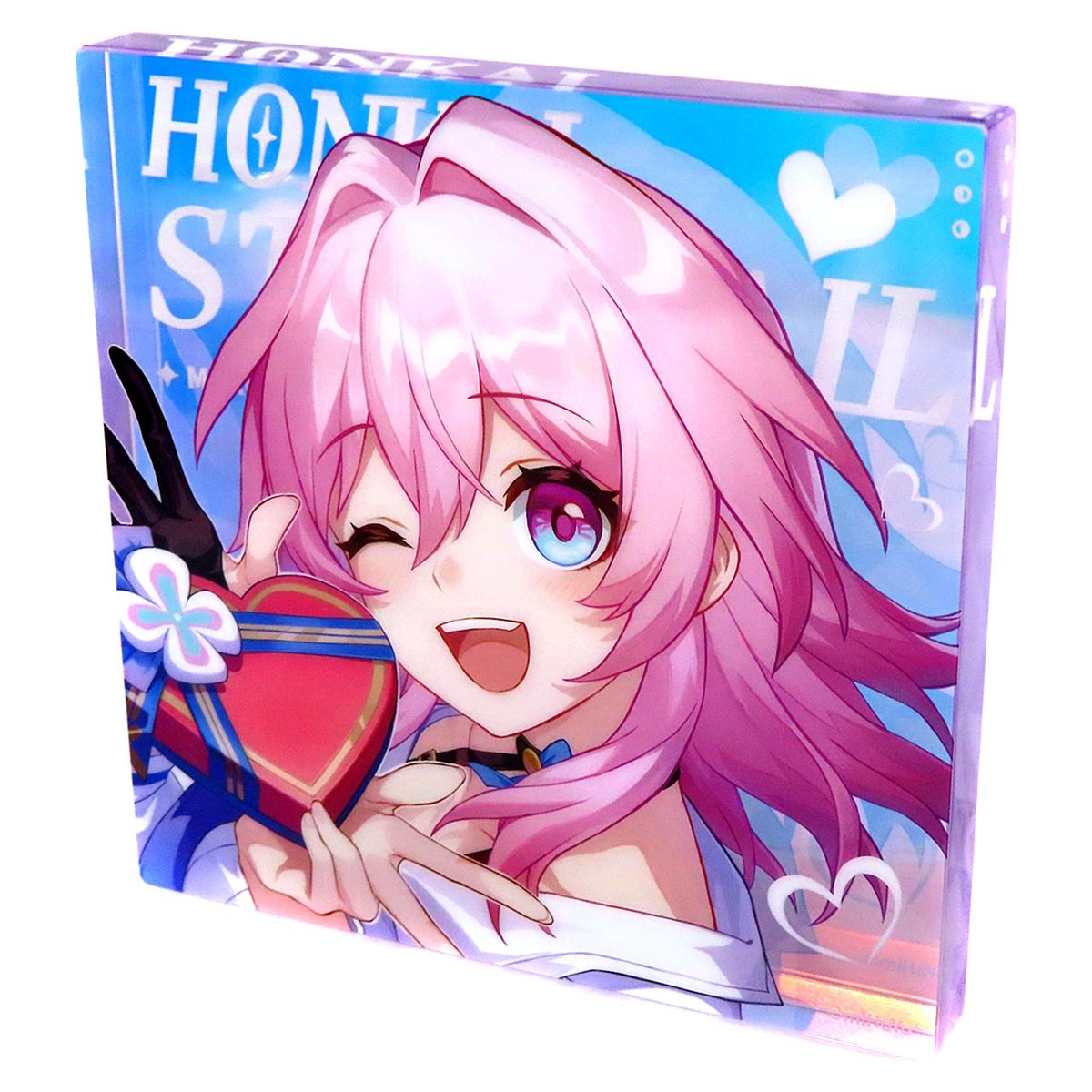 March 7th Honkai: Star Rail Space Candy Shop Series Acrylic Block [USED]