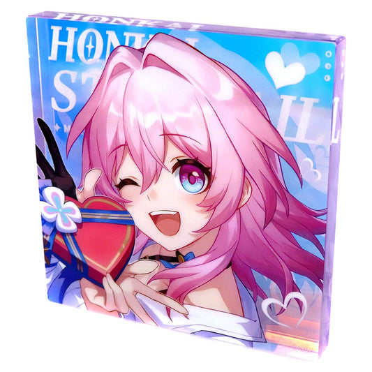 March 7th Honkai: Star Rail Space Candy Shop Series Acrylic Block [USED]