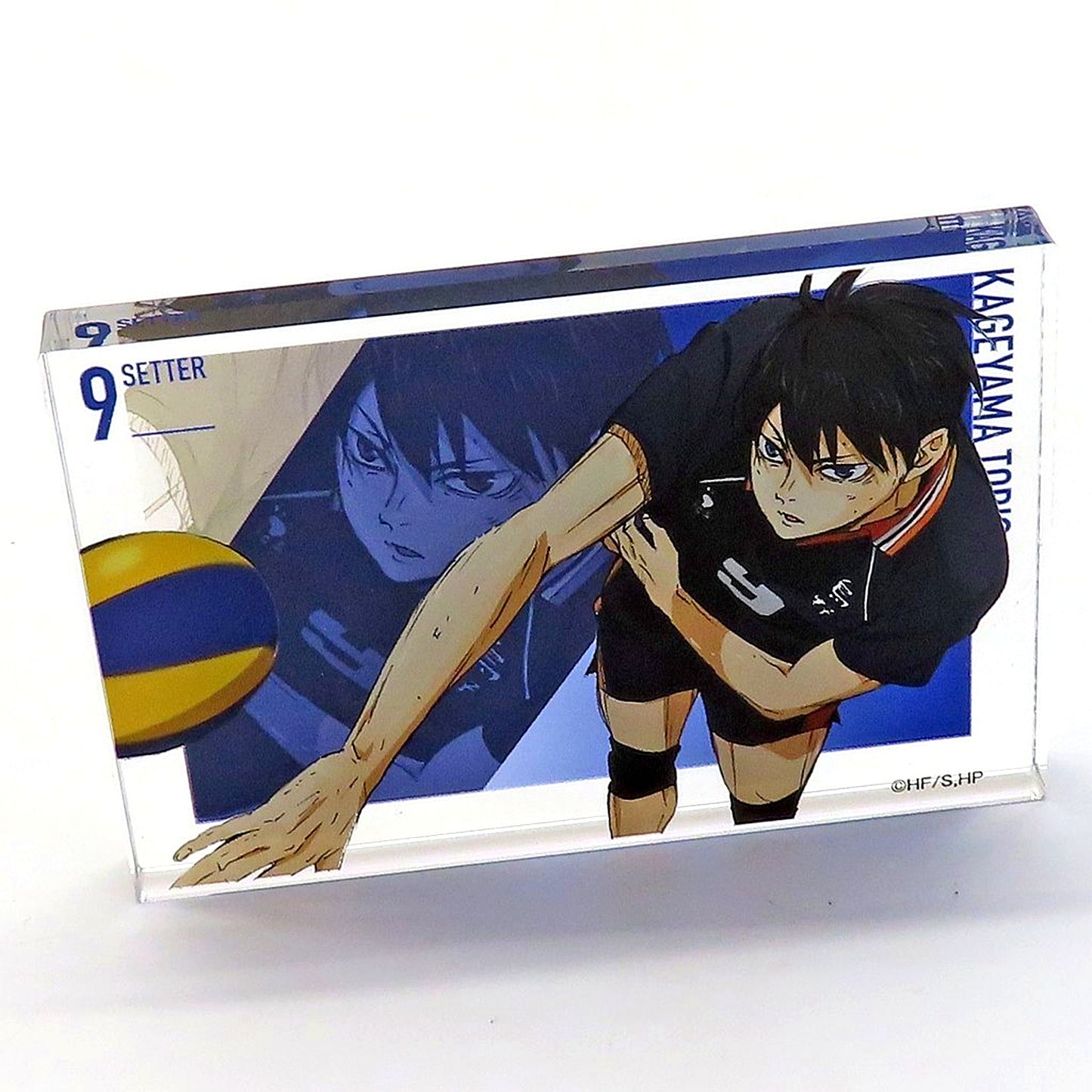 Tobio Kageyama Acrylic Block Movie Action Visual Haikyu!! SPECIAL POPUP 2024 at baseyard tokyo [USED]