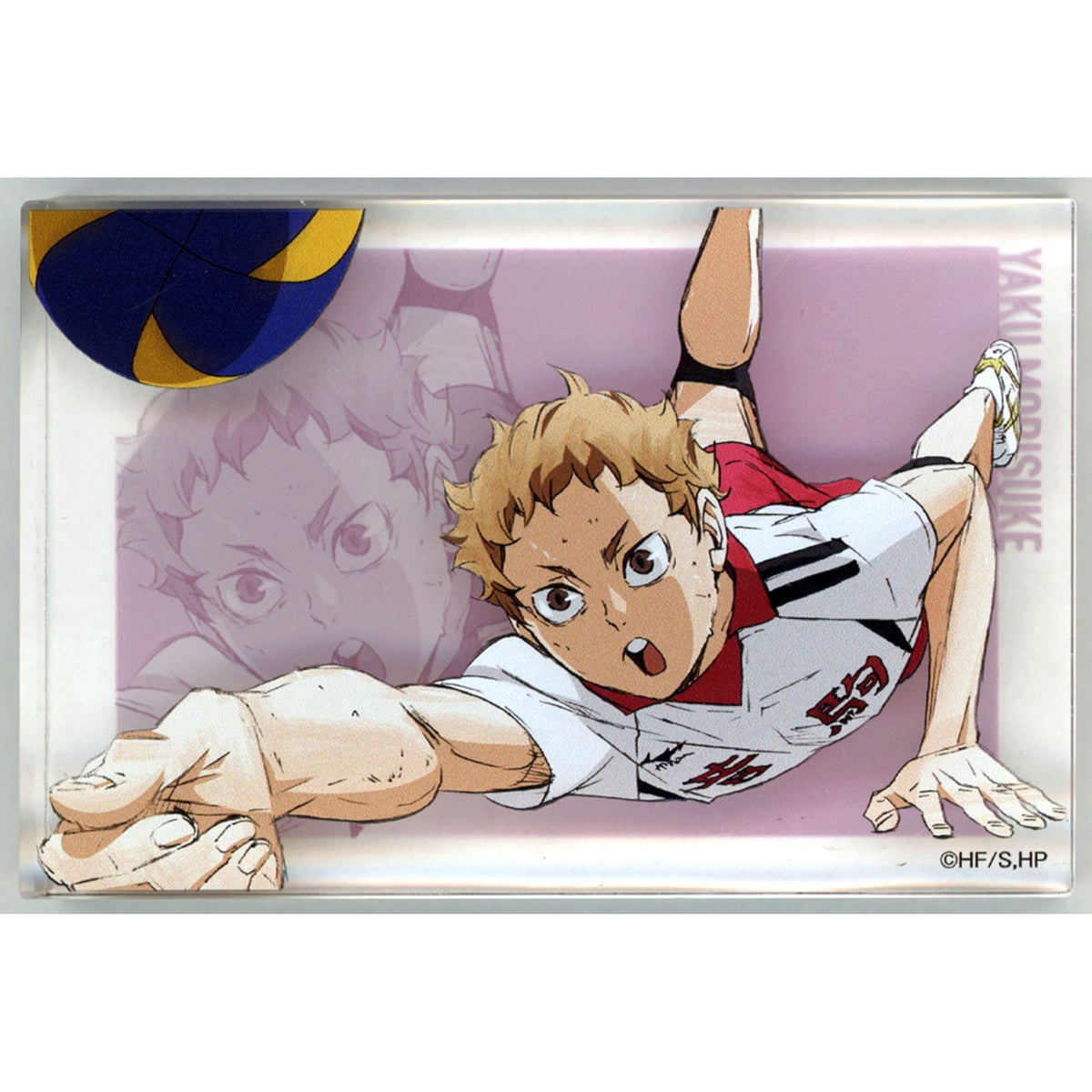 Morisuke Yaku Haikyu!! SPECIAL POPUP 2024 at baseyard tokyo Movie Action Visual Acrylic Block [USED]
