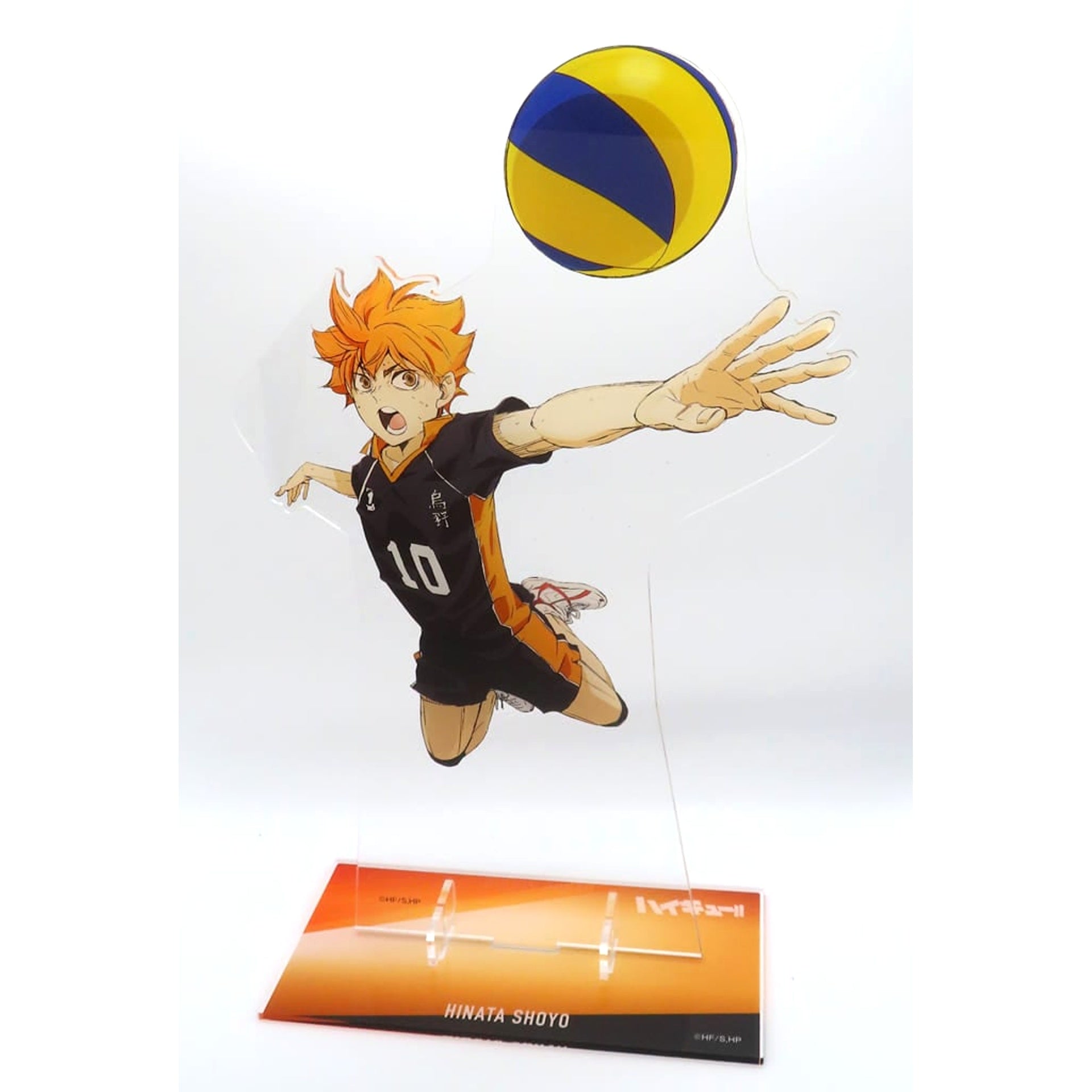 Haikyu!! Shoyo Hinata Acrylic Mega Figure Theatrical Action Visual Special Popup 2024 at Baseyard Tokyo Limited Acrylic Item [USED]