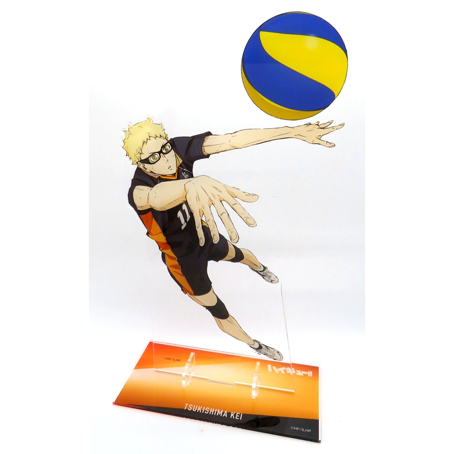 Kei Tsukishima Acrylic Mega Figure Movie Action Visual Haikyu!! SPECIAL POPUP 2024 at baseyard tokyo [USED]