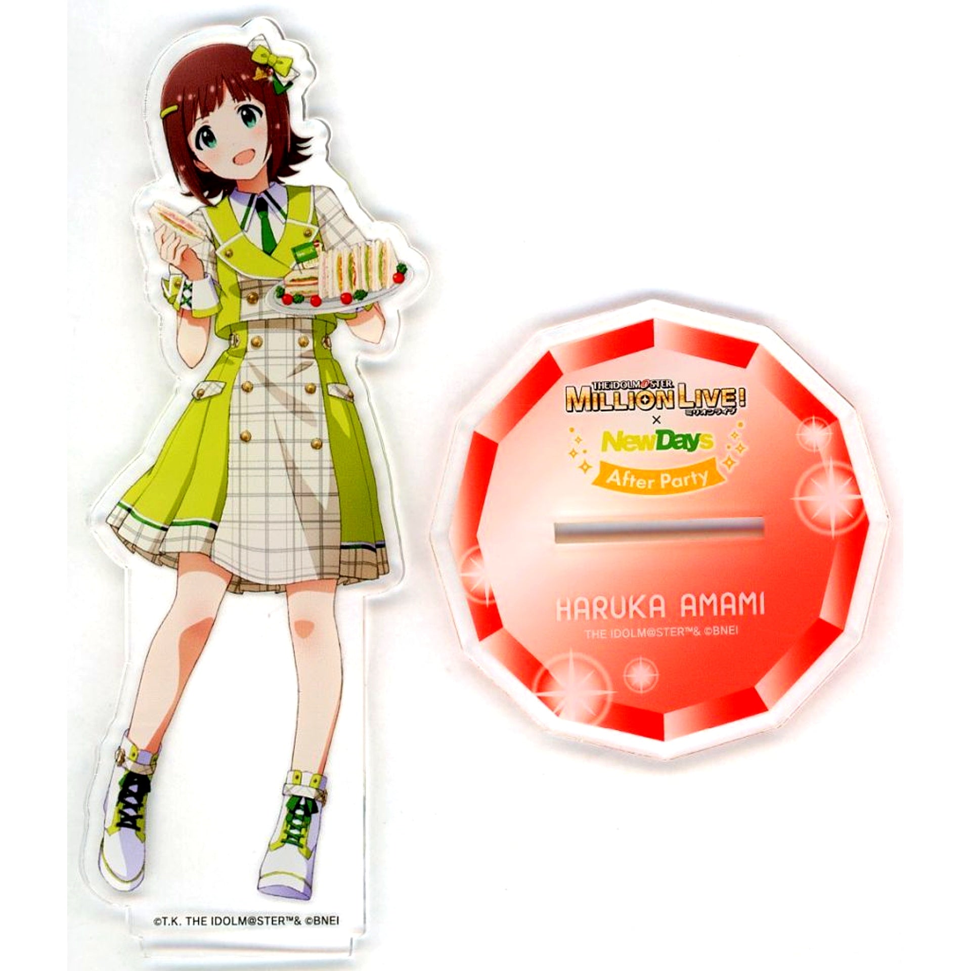 Haruka Amami THE IDOLM@STER MILLION LIVE! Acrylic Stand NewDays After Party [USED]