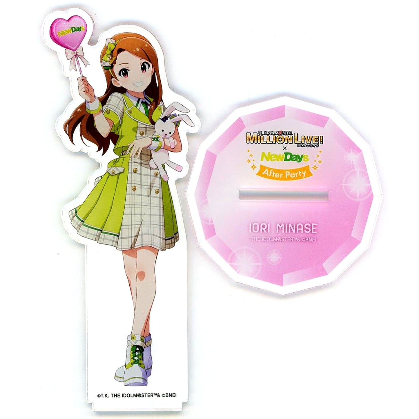 Iori Minase THE IDOLM@STER MILLION LIVE! Acrylic Stand NewDays After Party [USED]