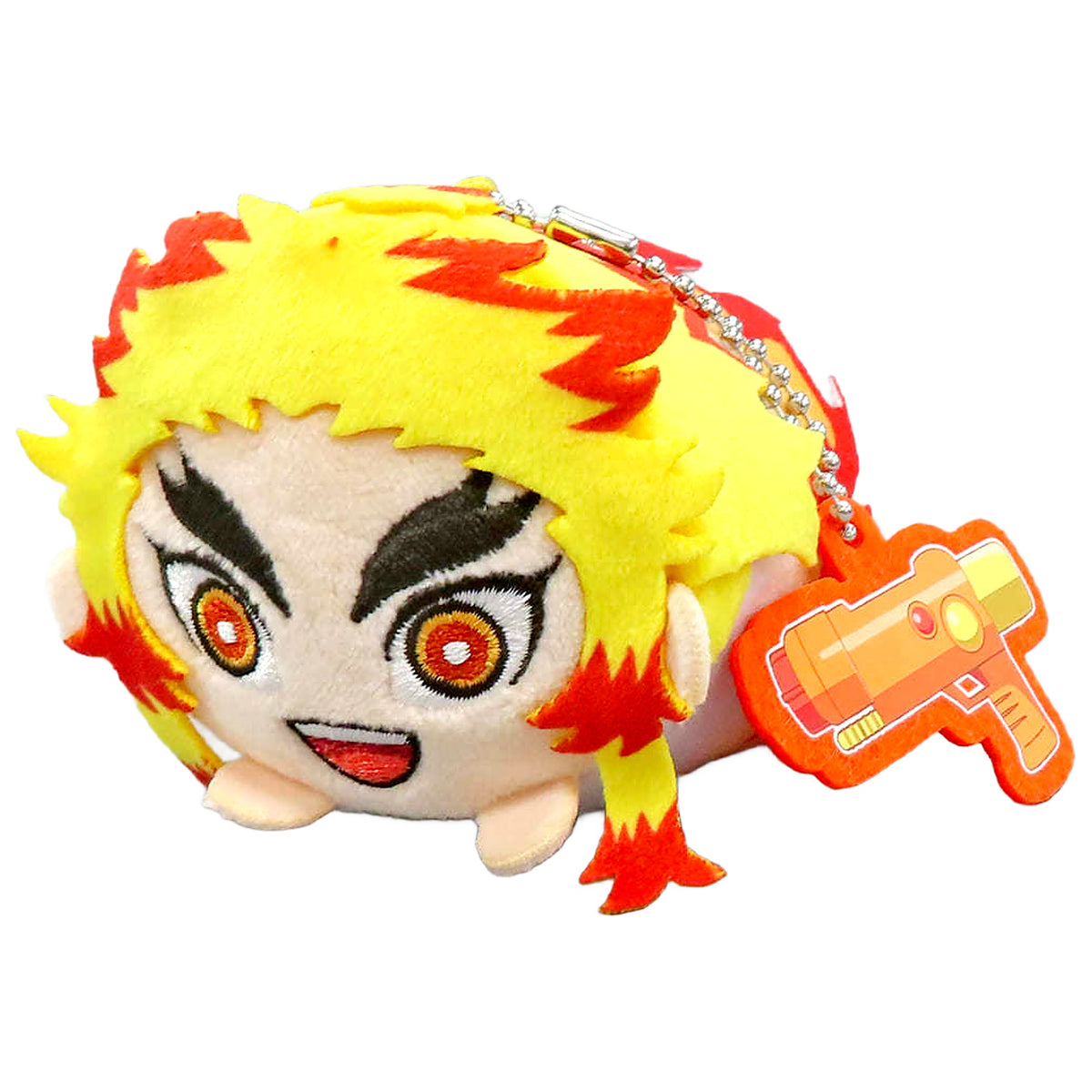 Kyojuro Rengoku Demon Slayer: Kimetsu no Yaiba Mochikororin Plush Mascot Eigamura Ver.2 Toei Uzumasa Eigamura Kyo no Shigoto 4: Natsu no Tokubetsu Suiren Online Shopping Limited Mascot [USED]