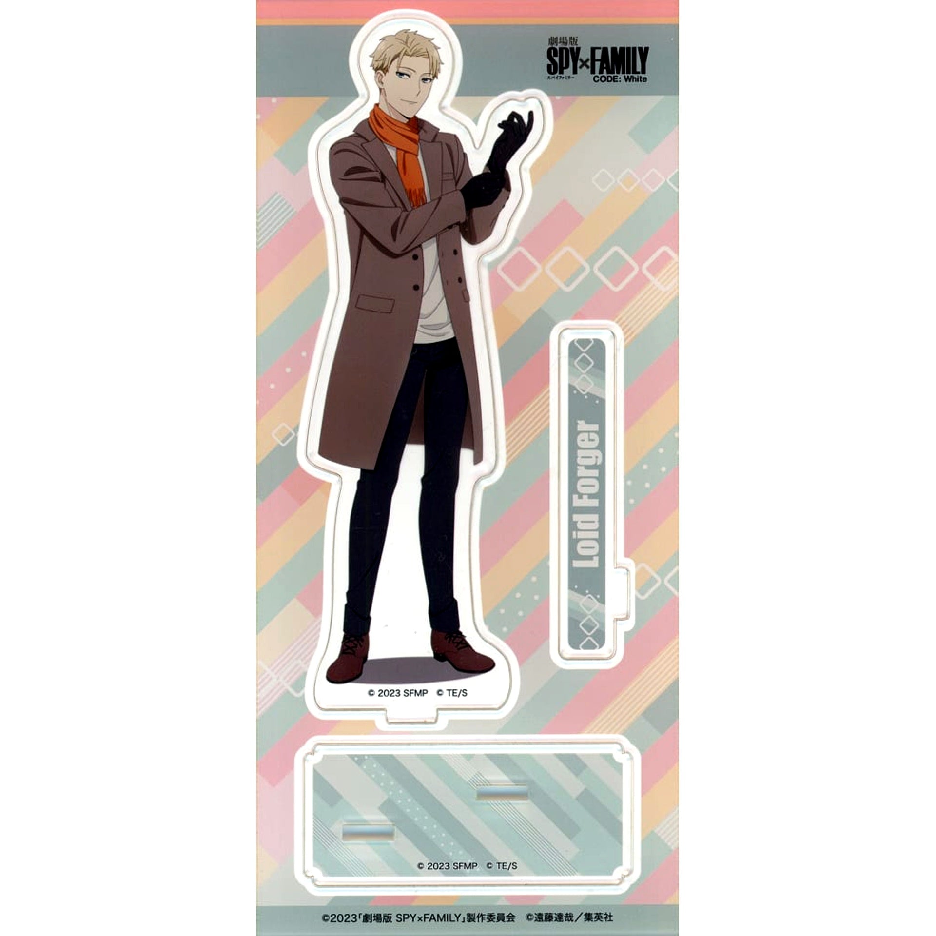 Loid Forger SPY x FAMILY CODE: White Acrylic Stand Shop Visual [USED]