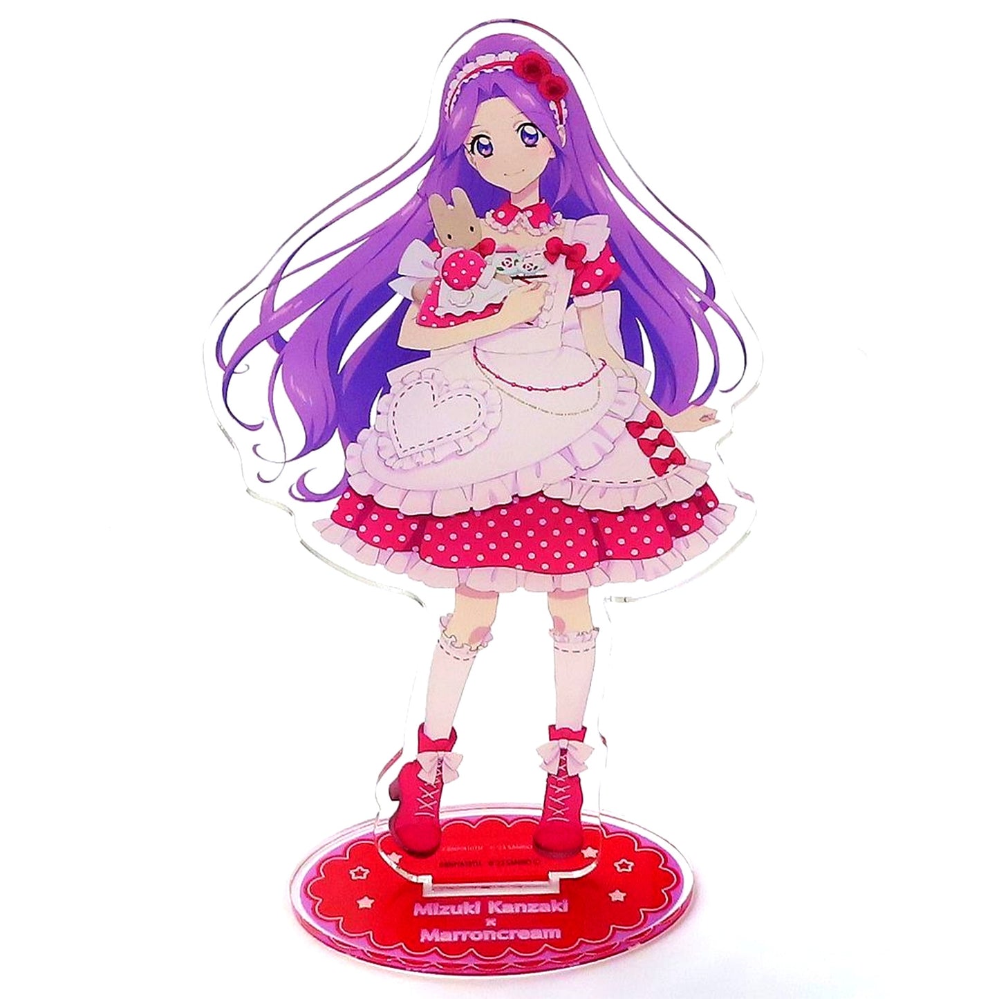 Mizuki Kanzaki x Marron Cream Life-size Illustration Acrylic Stand Aikatsu! x Sanrio Characters 2nd Collabo POP UP SHOP [USED]