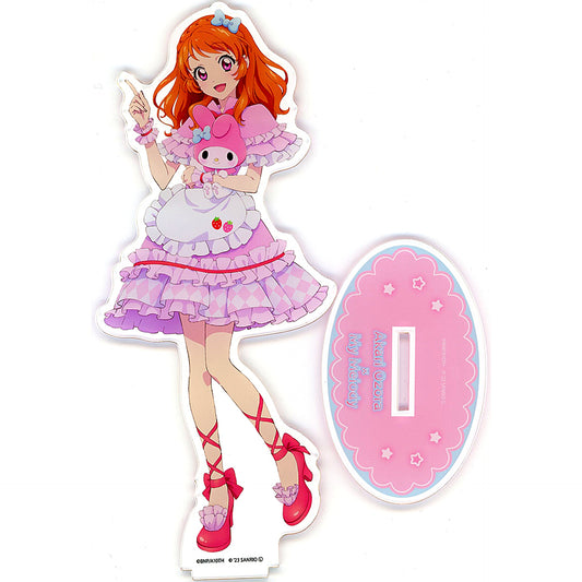 Akari Ozora x My Melody Life-size Illustration Acrylic Stand Aikatsu! x Sanrio Characters 2nd Collabo POP UP SHOP [USED]