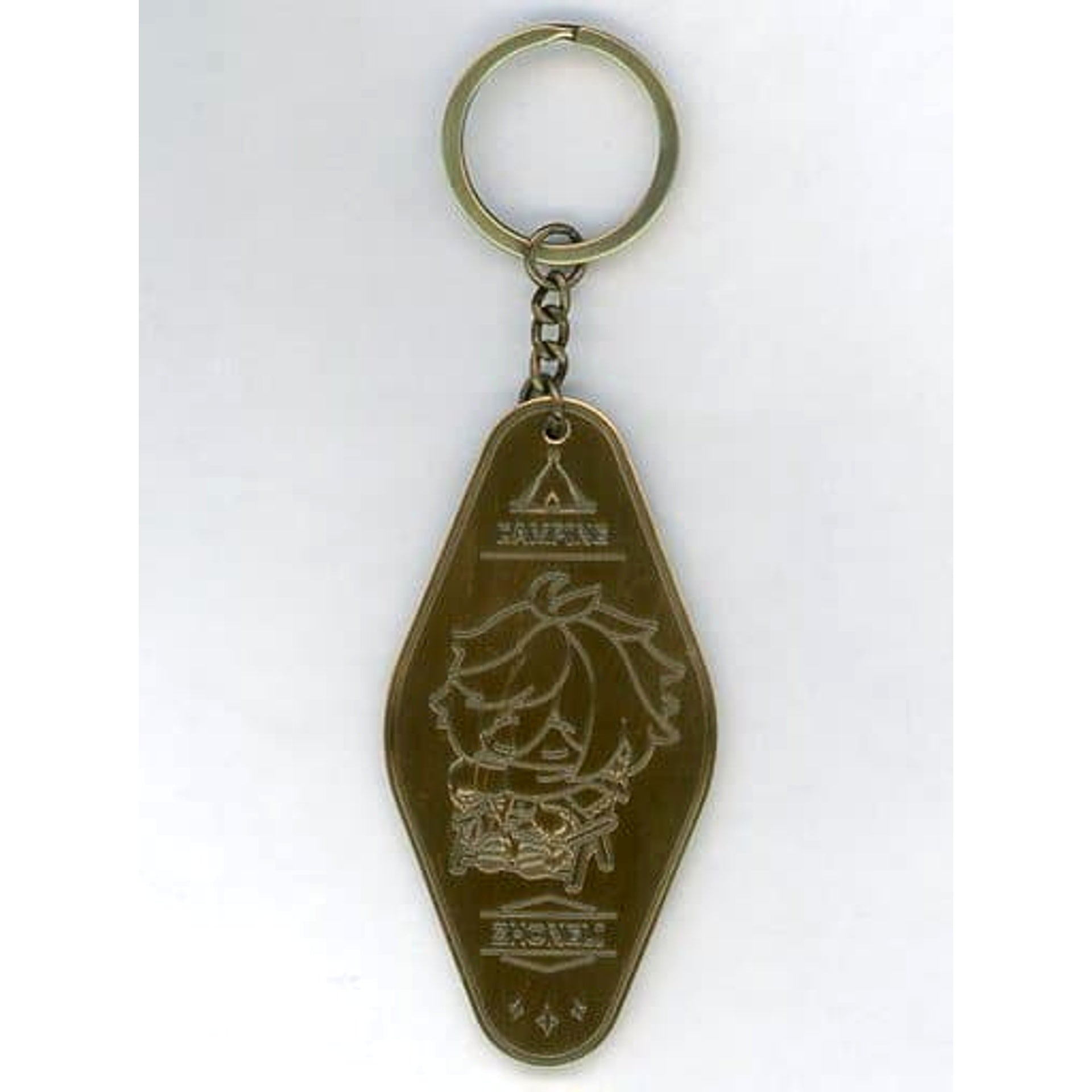 Genshin Zhongli Peaceful Camp Series Metal Keychain Keychains [USED]