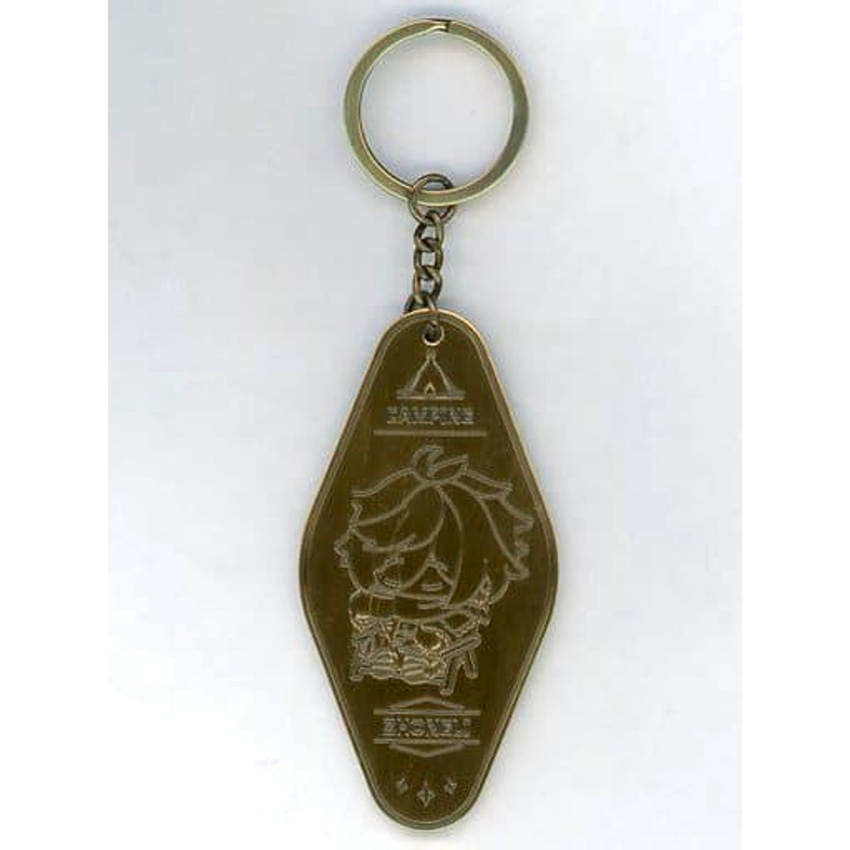Genshin Zhongli Peaceful Camp Series Metal Keychain Keychains [USED]