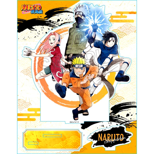 Team 7 Acrylic Stand L Ninja Trail Naruto: Shippuden [USED]