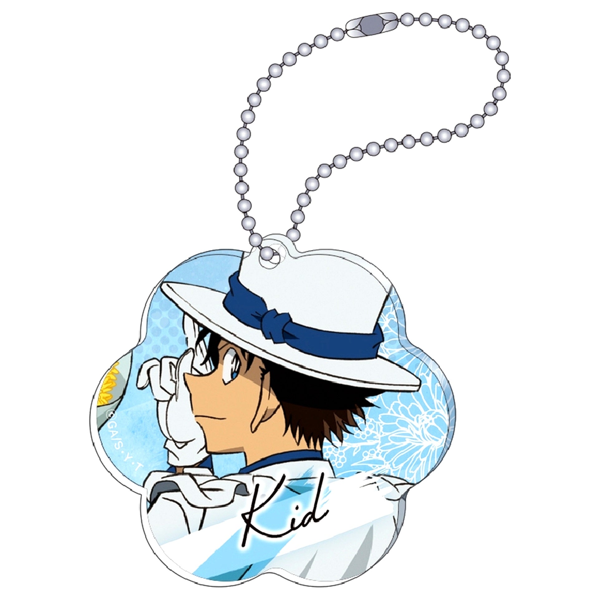 Kaito Kid Detective Conan Acrylic Keychain Collection with Hat [USED]