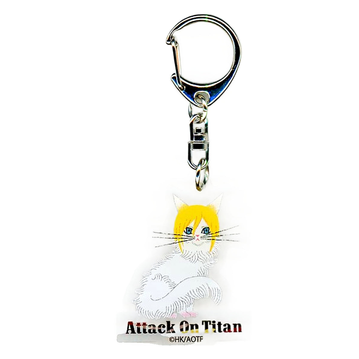 Historia Reiss Cat Attack on Titan Acrylic Charm Collection Vol.2 Illustrations by Kuro Neko Design Re: Shazama Limited Charm [USED]