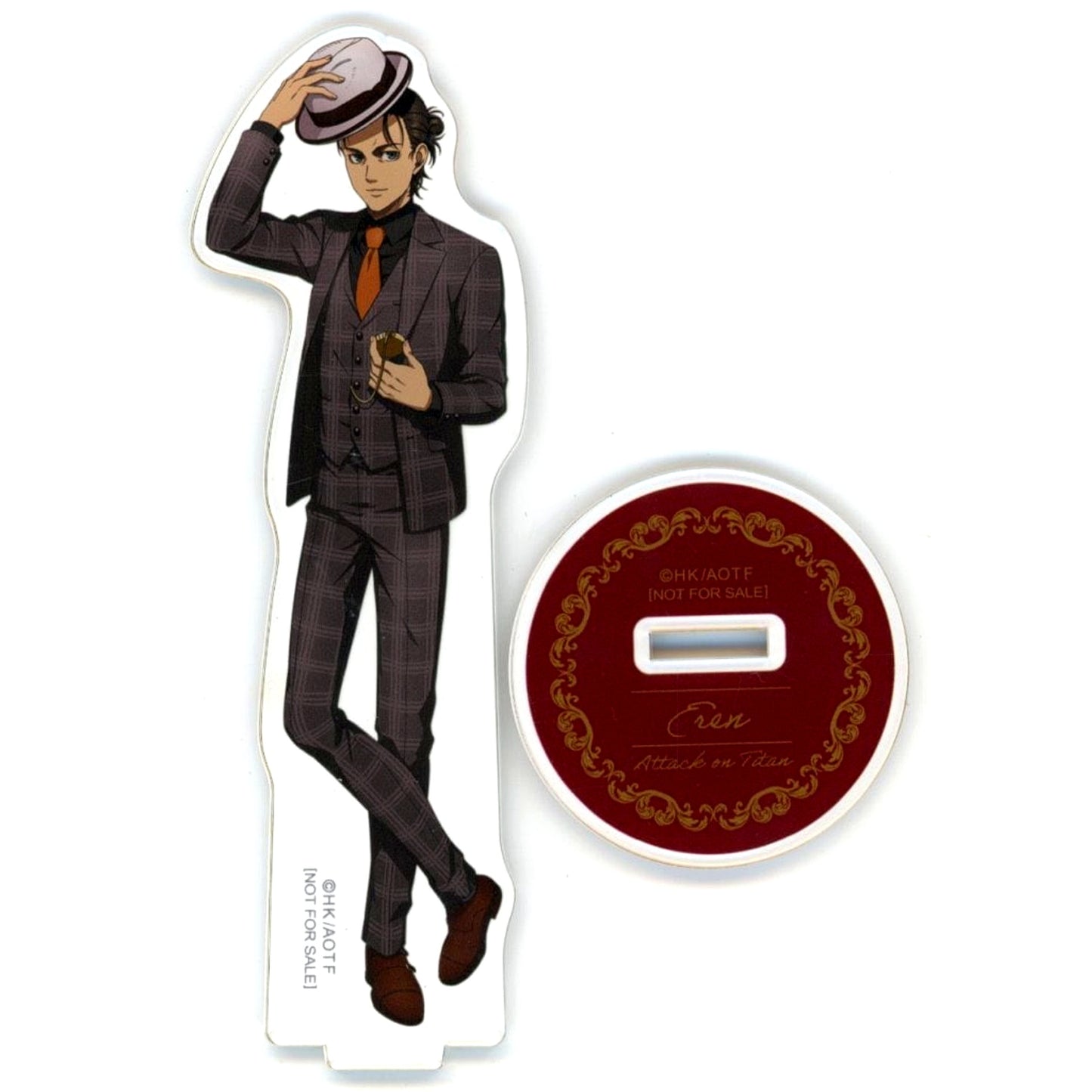 Eren Yeager Attack on Titan The Final Season Animate Point Exchange Item Acrylic Stand [USED]