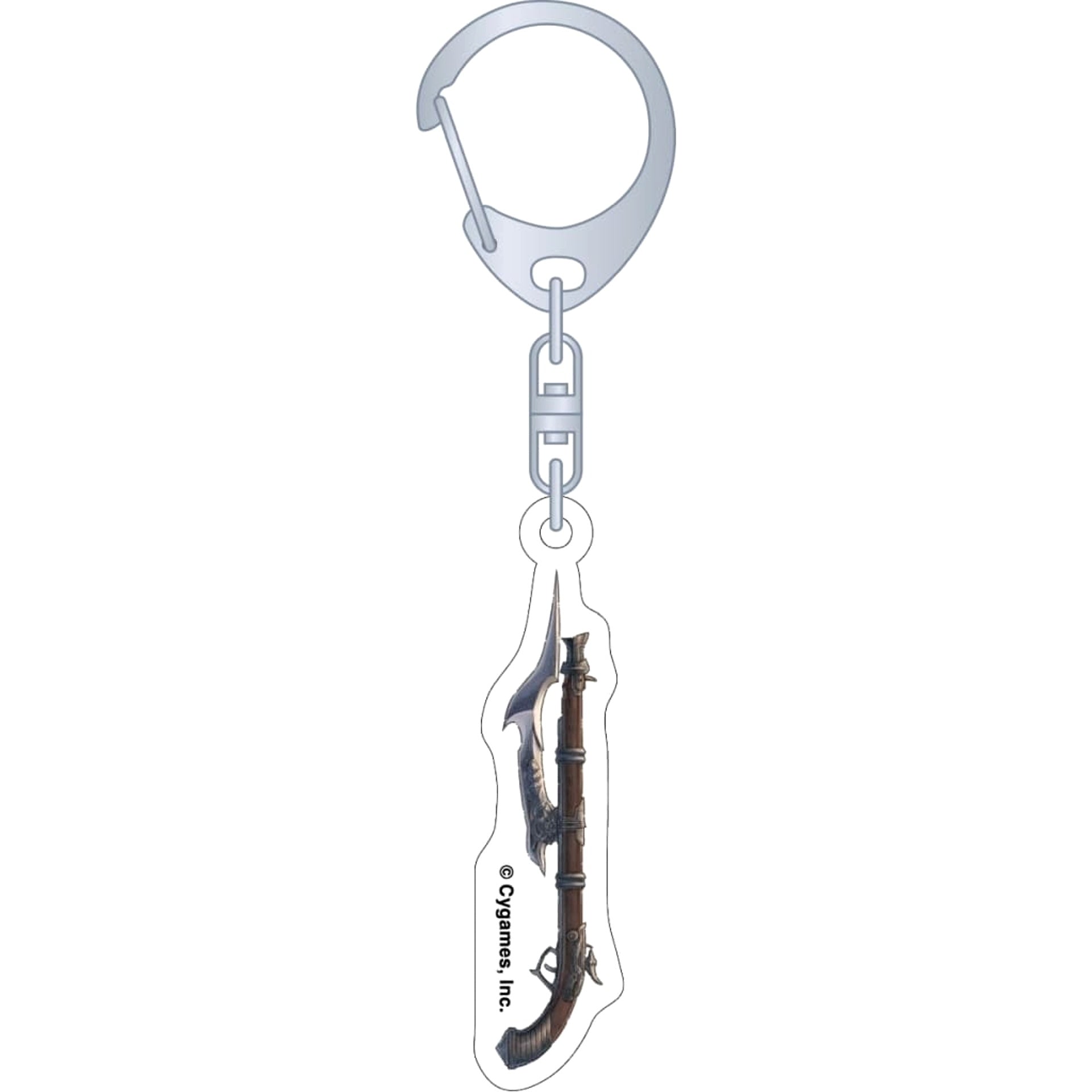 GRANBLUE FANTASY: Relink Stem Bayonet Weapon Acrylic Keychain Collection Keychains [USED]